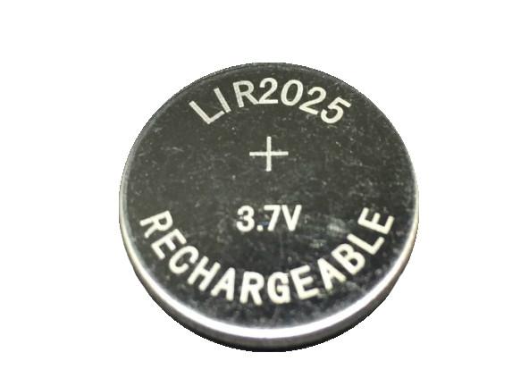 Cheap Anti Rust Li Ion Button Cell LIR2025  25mAh PDA Lithium Ion Coin Cell for sale