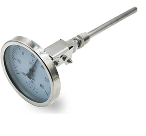 Cheap Back Install Bimetal Temperature Gauge WSS Water Thermometer for sale