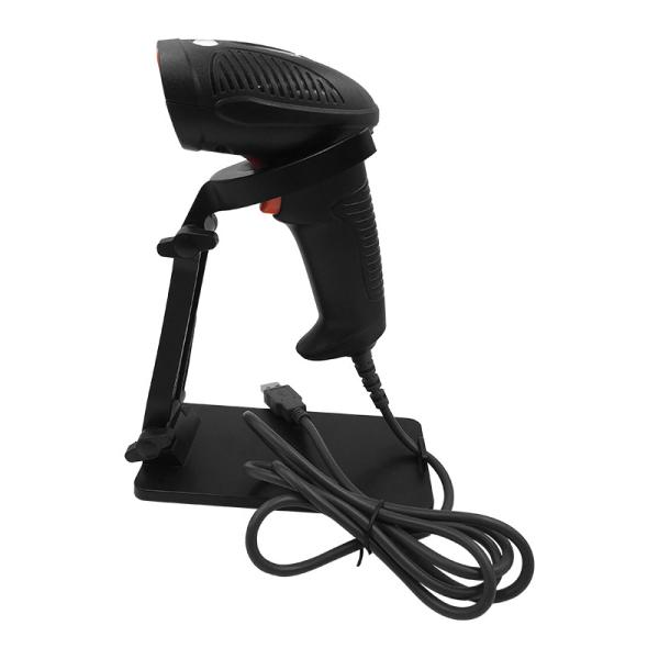 Cheap Kebo SK-3000 OEM Acceptable 1D Laser Wired QR code Barcode scanner With holder for sale