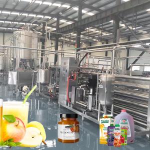 China Food Standard SUS 304 Apple Processing Line Cold Press Fruit Juice Processing Line on sale