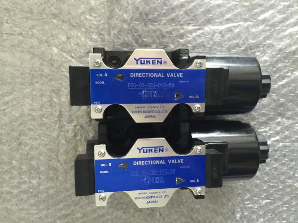 Cheap Durable Yuken Hydraulic Valve / Operated Directional Valves DSG-03 Series for sale
