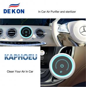 Best Auto air purifier and sterilizer with UVC led and carbon filter clean the air in your car wholesale