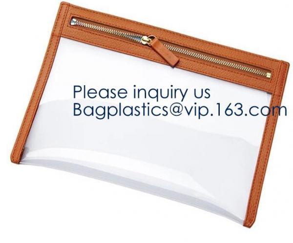 Environmental Colourful PVC Zip lockk Packaging Bag Laser Shinny Holographic Makeup Bag PVC Cosmetic Bag PVC Pouch bagease