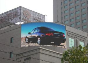 China HD Outdoor LED Billboard Real Full Color LED Wall Display Screen 20mm Pixels on sale