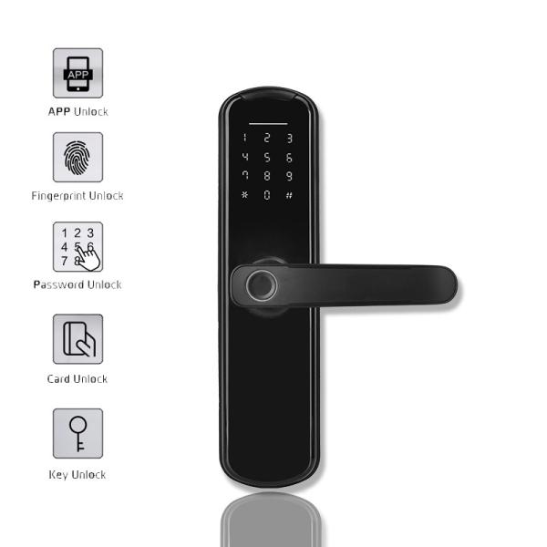 Cheap TTlock App Controlled Smart Lock Key Pad SU304 DC6V With Handles for sale