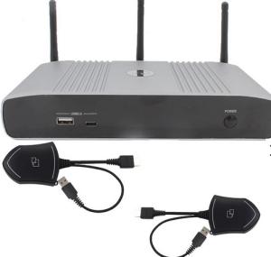 OSD Control Wireless Presentation Solution RJ45 Interface Screen Sharing Device