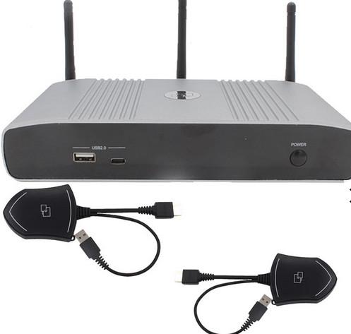 Cheap OSD Control Wireless Presentation Solution RJ45 Interface Screen Sharing Device for sale