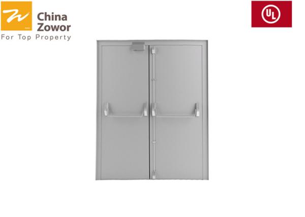 Cheap 180min 45mm Detached UL Fireproof Emergency Exit Door for sale