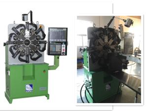 China Cam Versatile Spring Making Machine With Quill Rotary Axis And Feeding Axis on sale