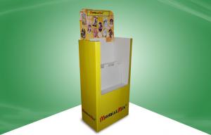 Best Yellow Customized Store Storage Cardboard Display Units for Frame wholesale