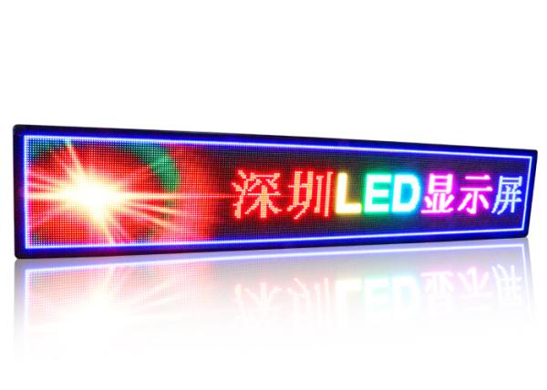 Cheap Programmable LED Message Display Board 5625 Dots / ㎡ Physical Density for sale