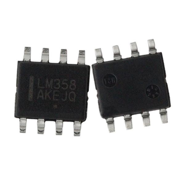Cheap ST LM358DT SOP8 Op Amp Ics With Low Output Impedance for sale