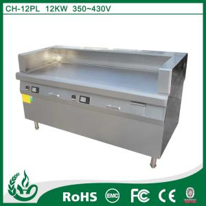 China CC+FCC pancake griddle 12kw induction electric griddle on sale