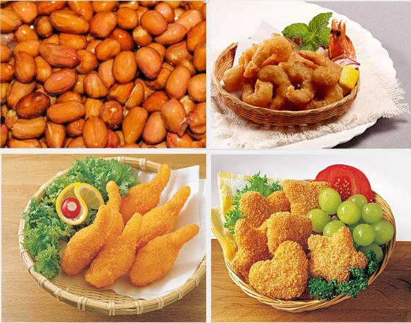 Banana Plantain Chicken Industrial French Fries Frying Machine