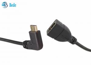 Best Angled Mini HDMI Male to HDMI Female Cable Adapter Connector 4 Directions Up-Down-Left-Right wholesale