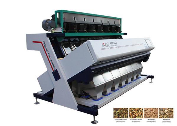 Precise Automatic Nut Sorting Machine , Stabilization Guaranteed Pulses Sorting