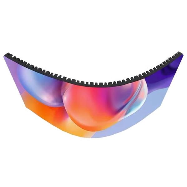 Cheap P4 Flexible LED Display Screen Bending Curved Magnets Module For Versatile Use for sale