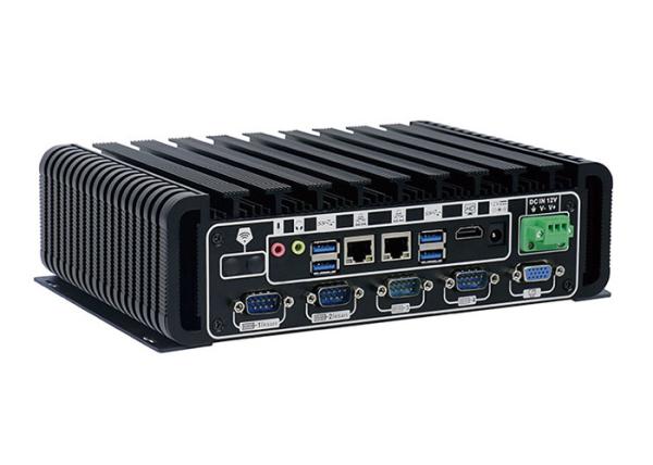 Cheap I3-6100u CPU Industrial Mini PC 6 COM 2 Gigabit Lan For Factory Automation for sale