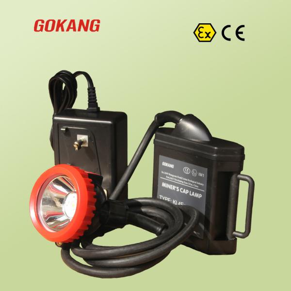 Cheap ATEX certification led mining headlamp and miners cap lamp, Gokang best quality cordless mining headlight for sale