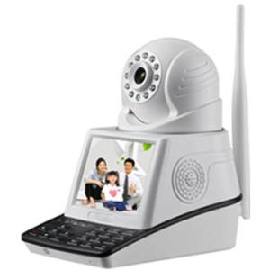 security internet IP Camera system Support 433MHz Alarm smoke detector sensor