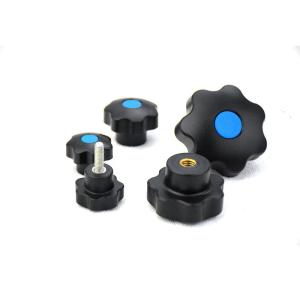 Best 0.01mm Injection Molding Nylon Plum Blossom Knob Mechanical Handwheel Nylon Seven Star Handle wholesale