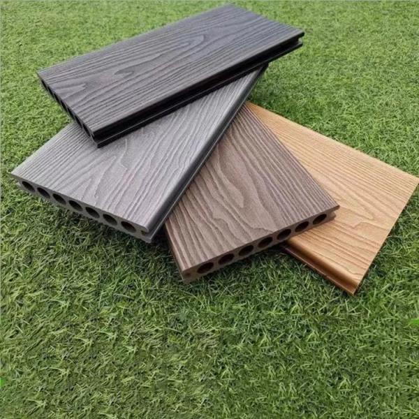 Cheap 150mm*25mm Customized WPC Solid Decking for Environmental-Friendly Flooring NYS150*25 for sale