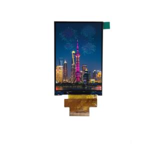 3.5 Inch IPS Display 320*480 Resolution 50 Pin LCD Display 300Cd/M2 SPI Interface