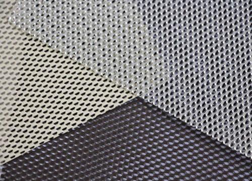 Cheap 3mm X 6mm Light DVA One Way Mesh , Security One Way See Through Window Screen for sale