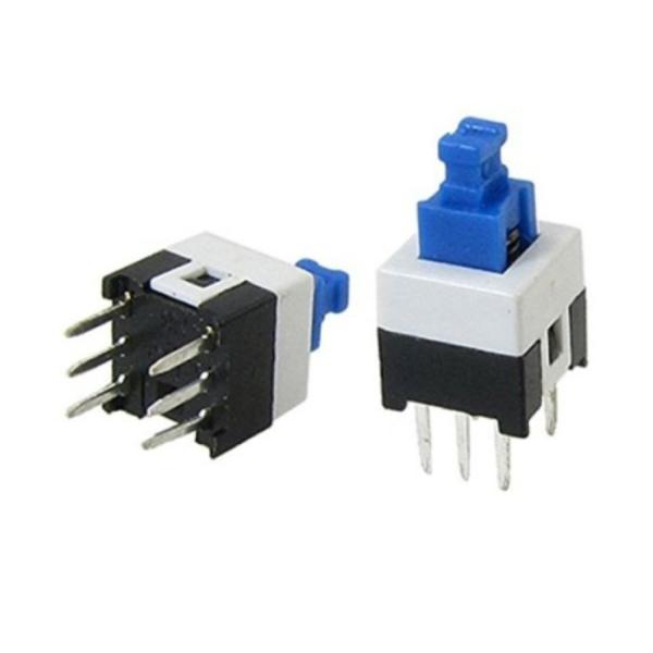 Cheap Single And Double Row Self Locking Touch Button Switch 5.8 * 5.8 / 7 * 7 / 8.5 * 8.5mm for sale