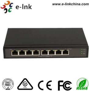 Best Managed 8 Port Power Over Ethernet Switch 1 port 10/100Base-TX PoE Input to 7-port 10/100Base-TX PoE Output wholesale