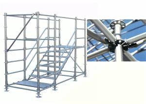 Vertical Ringlock Scaffolding System Strong  Pipe Support Scaffolding