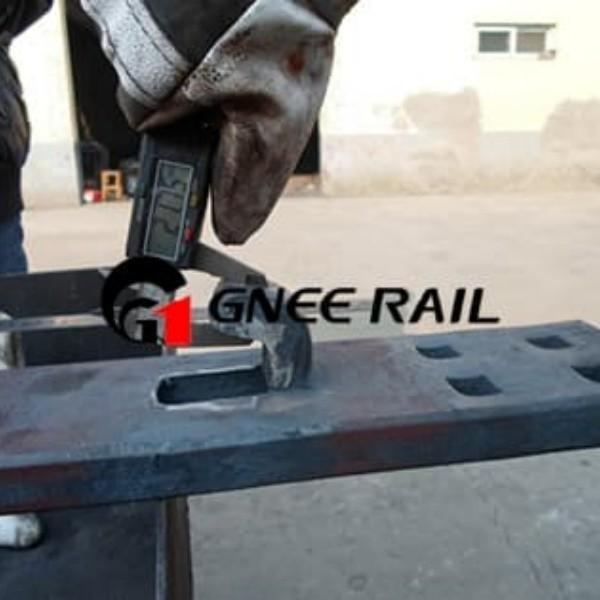 Cheap High Strength Hook Twin Tie Plate Professional Rail Fasteners for Frog and Guard Rails for sale