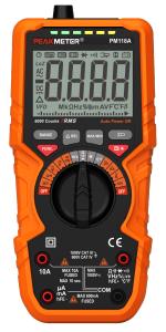 China Manual And Auto Range Digital Meter 1000V Voltmeter AC DC Digital Multimeter MAX And MIN Measurement NCV Function on sale