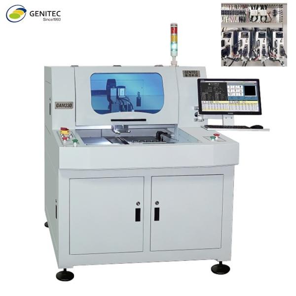 Cheap Genitec Spindle PCB Separator PCB Cutter Machine With Position Alignment System GAM330 for sale