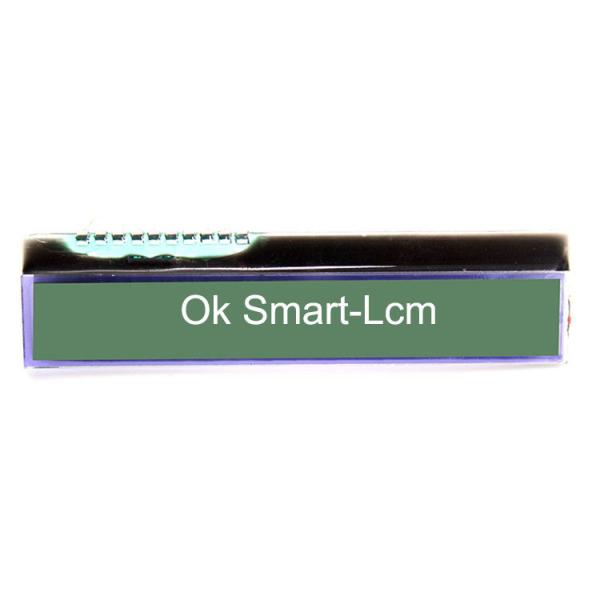 Cheap STN Yellow Green Transflective Lcd Module / 20x2 Lcd Display for sale
