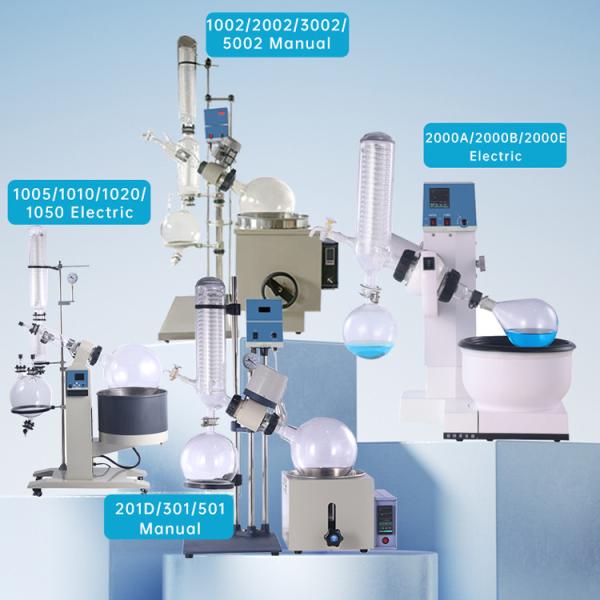Cheap Distillation Using Laboratory Alcohol Rotary Evaporation Equipment for sale