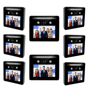 Best Face Recognition Biometric Time Attendance System Long Range Dynamic wholesale