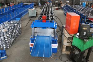 China 20 Stations Standing Seam Metal Roof Machine 610mm Width  0.5-0.8MM Thickness on sale