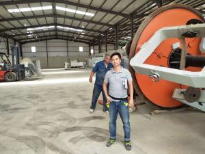 CLY Cradle Type Cable Laying Up Machine For Copper Core Wires