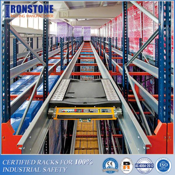 Cheap Smart Warehouse Pallet Radio Shuttle Racking System With Easily Managed for sale