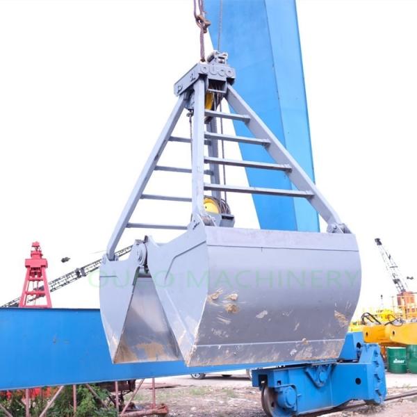 Cheap Sand Handling Bulk Cargo 2 Rope Clamshell Grab Bucket for sale