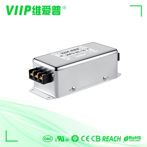 Cheap Switching Power Supply 3 Phase Ac Line Filter , 6-200A Power Line Noise Filter for sale