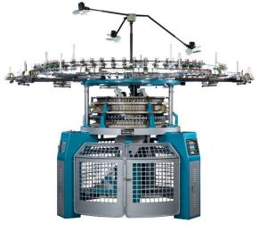Best High Efficiency Computerized Jacquard Circular Knitting Machine For Double Mesh wholesale