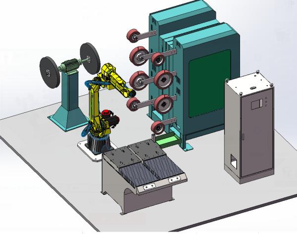 Cheap Robot Fully Automatic Grinding Machine Eliminate Dust Pollution Low Noise for sale