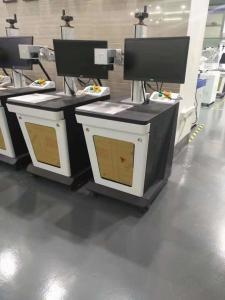 China Portable 20w Fiber Laser Machine For Memory Card Serial Number Marking on sale