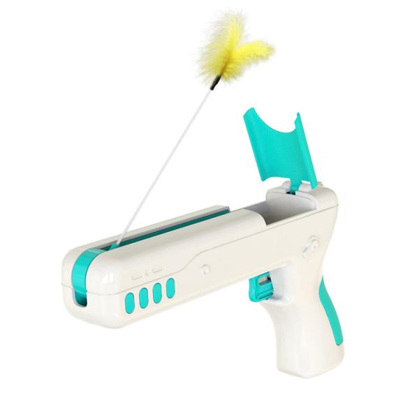 Cheap 2021 New Products Custom Interactive Cat Toy Self-bouncing Feather Cat Tease Pet Toy for sale