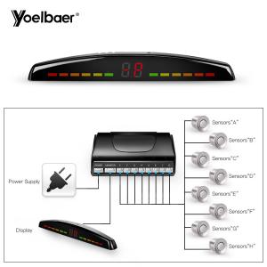 China 8 Sensors For Blind Spot Monitor Radar Buzzer Car Reverse Parking Sensor on sale