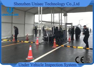 ISO9001 Portable Under Vehicle Surveillance System RS232 / RS422 Communication interface