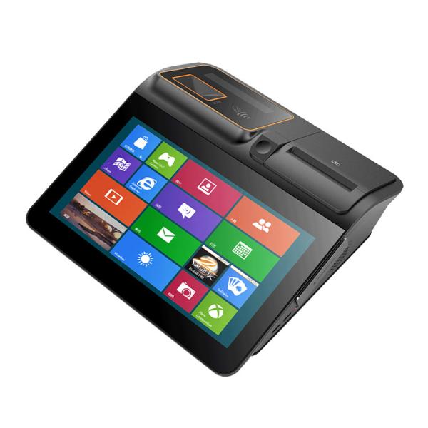 Cheap All In One 2*20 VFD 11.6 Inch Android POS Terminal 1366*768 Resolution for sale