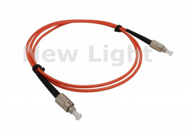 Cheap 1m 3ft FC UPC - FC UPC Optical Fiber Patch Cord Duplex 2.0mm PVC For Gigabit Ethernet for sale